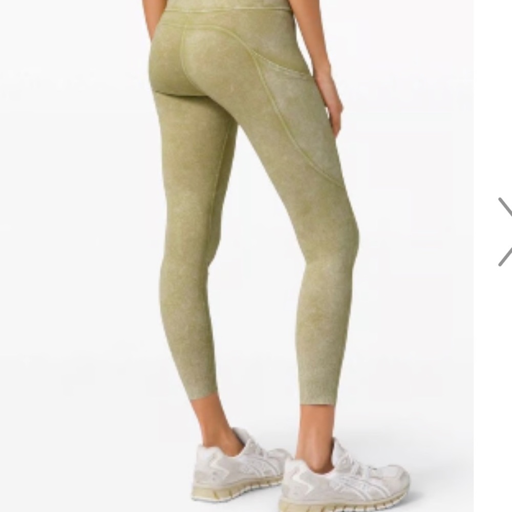 Lululemon athletics Fast and Free High Rise Tight 25” *Ice Dye